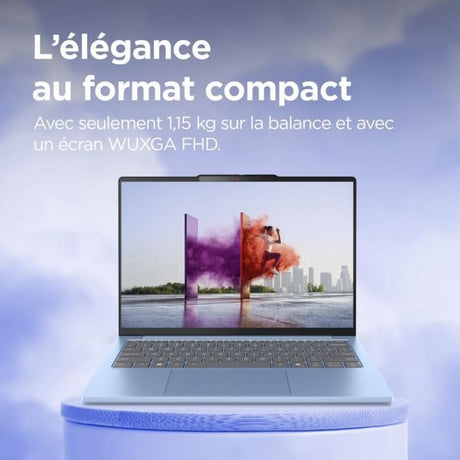 PC Portable LENOVO IdeaPad Slim 5 13ARP10 Sans Windows 13,3 WUXGA - Ryzen 7 7735HS - RAM 16Go - 512Go - Aluminium - AZERTY - Bleu