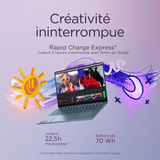 PC Portable LENOVO Yoga Slim 7 14AKP10 | Windows 11 - 14'' OLED - Ryzen 7 AI 350 - Copilot+ - RAM 32 Go - SSD 1 To - AZERTY