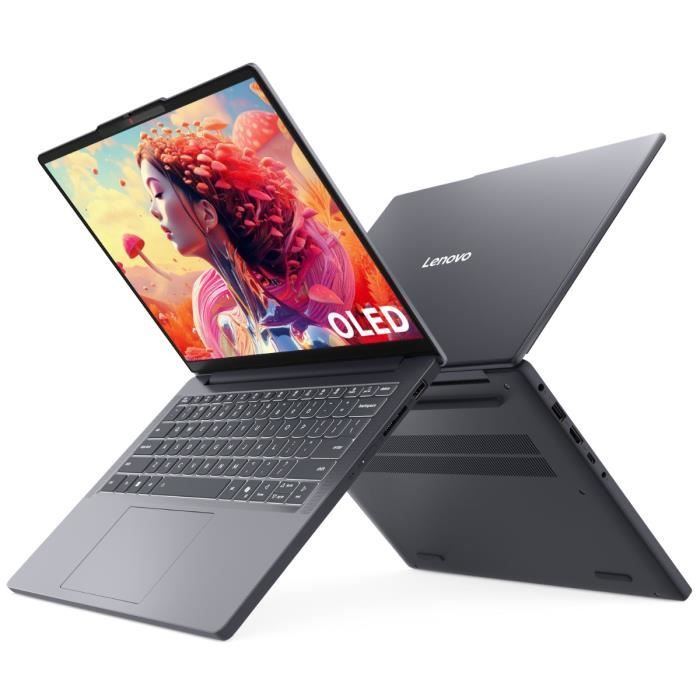PC portable IdeaPad Slim 3 14IRH10 | Sans Windows - 14'' WUXGA OLED - Core i7-13620H - RAM 24 Go - SSD 512 Go - AZERTY