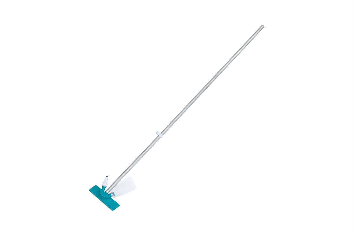 Kit de nettoyage piscine jusqu'a 3,96m - Bestway - Aquaclear - épuisette et tete d'aspirateur