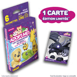 Stickers - PANINI - Adopt Me! Roblox - Blister 6 pochettes - 1 carte édition limitée - 35 stickers