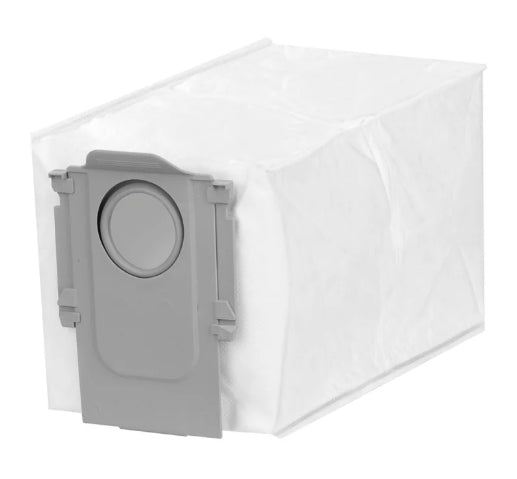 Lot de 3 sacs a poussiere - ROBOROCK - Pour QREVO et SAROS - Blanc