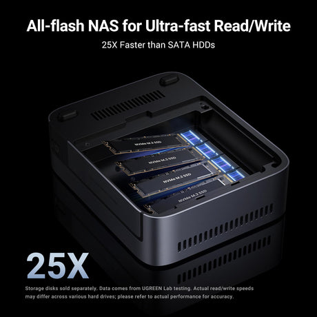 Serveur NAS - UGREEN - DXP480T Plus - 4 baies - 8 Go