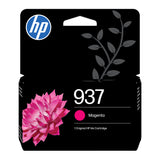 HP 937 Cartouche d'encre Magenta authentique (4S6W3NE) pour HP OfficeJet Pro 9110/9120/9130/9720/9730