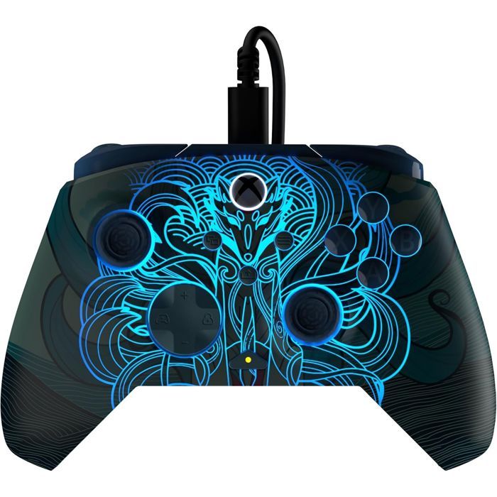 Manette de jeu - Xbox - Rematch Advanced - Filaire - Blue Kitsune - Compatible PC - Turtle Beach