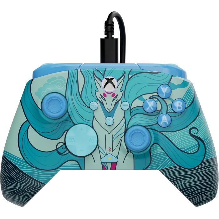 Manette de jeu - Xbox - Rematch Advanced - Filaire - Blue Kitsune - Compatible PC - Turtle Beach