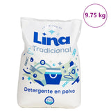 Lessive en poudre pour 150 lavages 9,75kg blanc