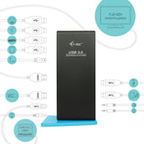 Station d'accueil USB-A/C 3.0 I-Tec (Noir/Bleu)