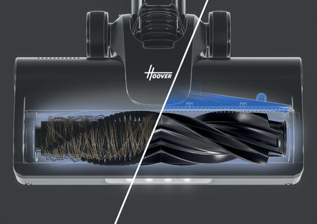 Aspirateur Balai sans fil - HOOVER HF1P10H - 40 AW - Ecran LED - Noir / Pastel violet