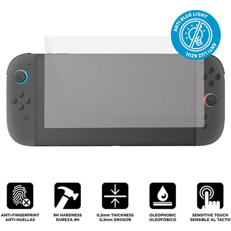 Verre trempé anti-lumiere bleue - Nintendo Switch 2
