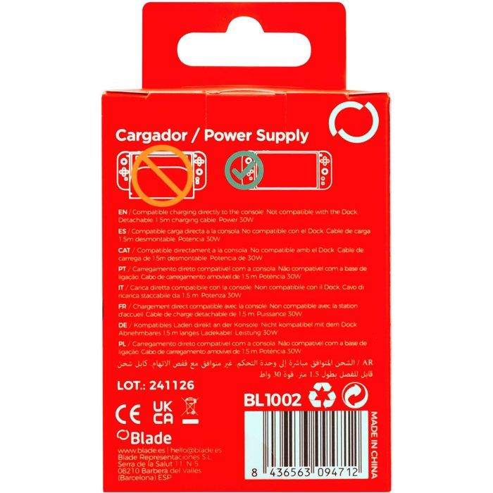 Bloc d'alimentation - Nintendo Switch 2