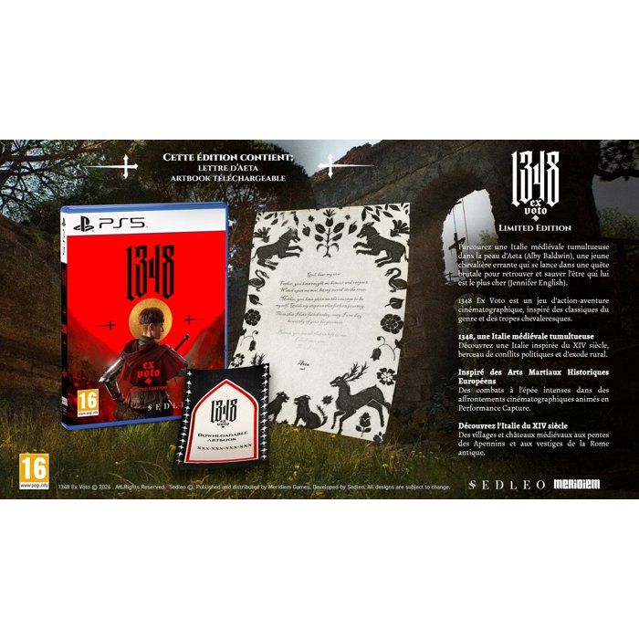 1348 Ex Voto - Edition Limitée - Jeu PS5