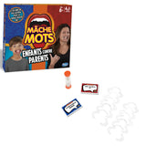 Mache-Mots Enfants contre parents, Jeu de societe ambiance pour la famille, Version francaise, Hasbro Gaming