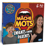 Mache-Mots Enfants contre parents, Jeu de societe ambiance pour la famille, Version francaise, Hasbro Gaming