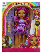 Rainbow High - Poupée Mannequin Be Dazzling - Noemie Violette - 28 cm - Pierres précieuses scintillantes et accessoires inclus