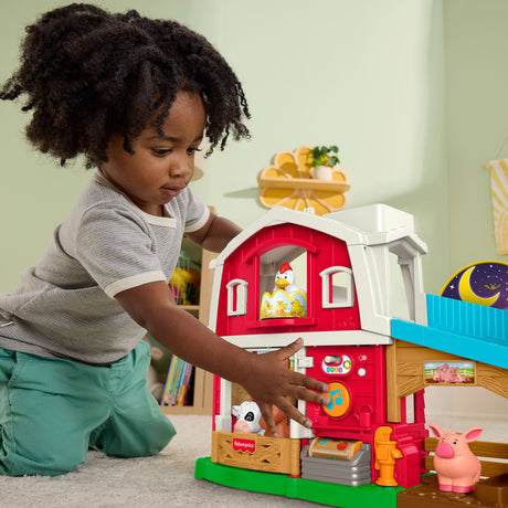 Fisher-Price - Coffret multilingue Little People - Les Animaux de la Ferme - Fisher-Price - JGX08