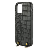 We Coque de protection AVEC TOUR DE COU APPLE IPHONE 12 Noir