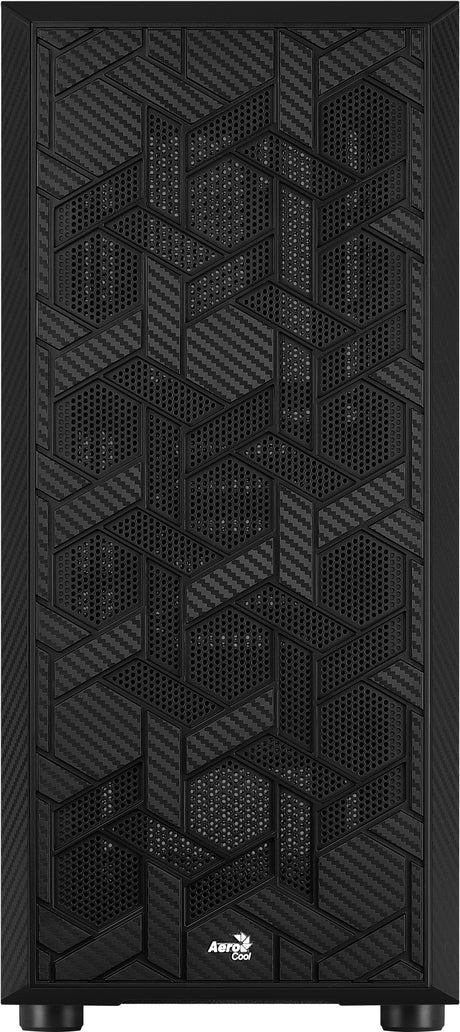 Boitier Moyen Tour ATX AeroCool Hive v2 RGB avec panneau vitré (Noir)