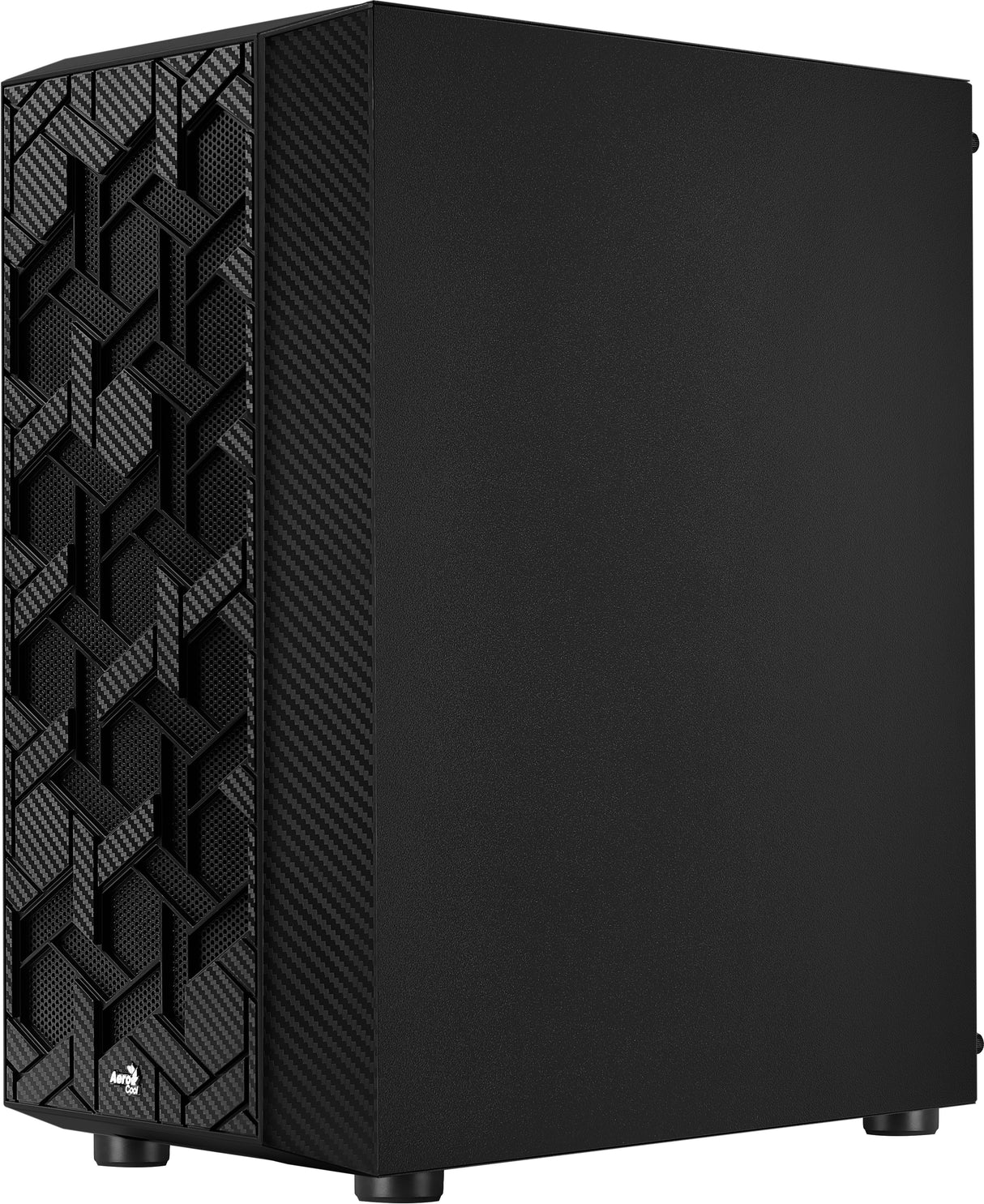 Boitier Moyen Tour ATX AeroCool Hive v2 RGB avec panneau vitré (Noir)