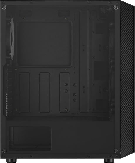 Boitier Moyen Tour ATX AeroCool Hive v2 RGB avec panneau vitré (Noir)