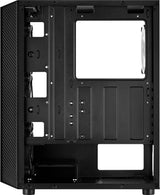 Boitier Moyen Tour ATX AeroCool Hive v2 RGB avec panneau vitré (Noir)
