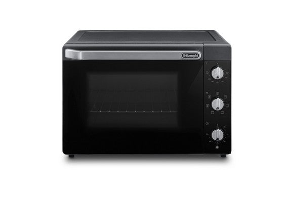 Mini-four - Chaleur tournante - Tournebroche - DELONGHI - EO40123.S - Noir - 40 L - 51,5 x 44 x 36 cm - 2000 W