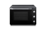 Mini-four - Chaleur tournante - Tournebroche - DELONGHI - EO40123.S - Noir - 40 L - 51,5 x 44 x 36 cm - 2000 W