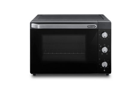 Mini-four - Chaleur tournante - Tournebroche - DELONGHI - EO40123.S - Noir - 40 L - 51,5 x 44 x 36 cm - 2000 W