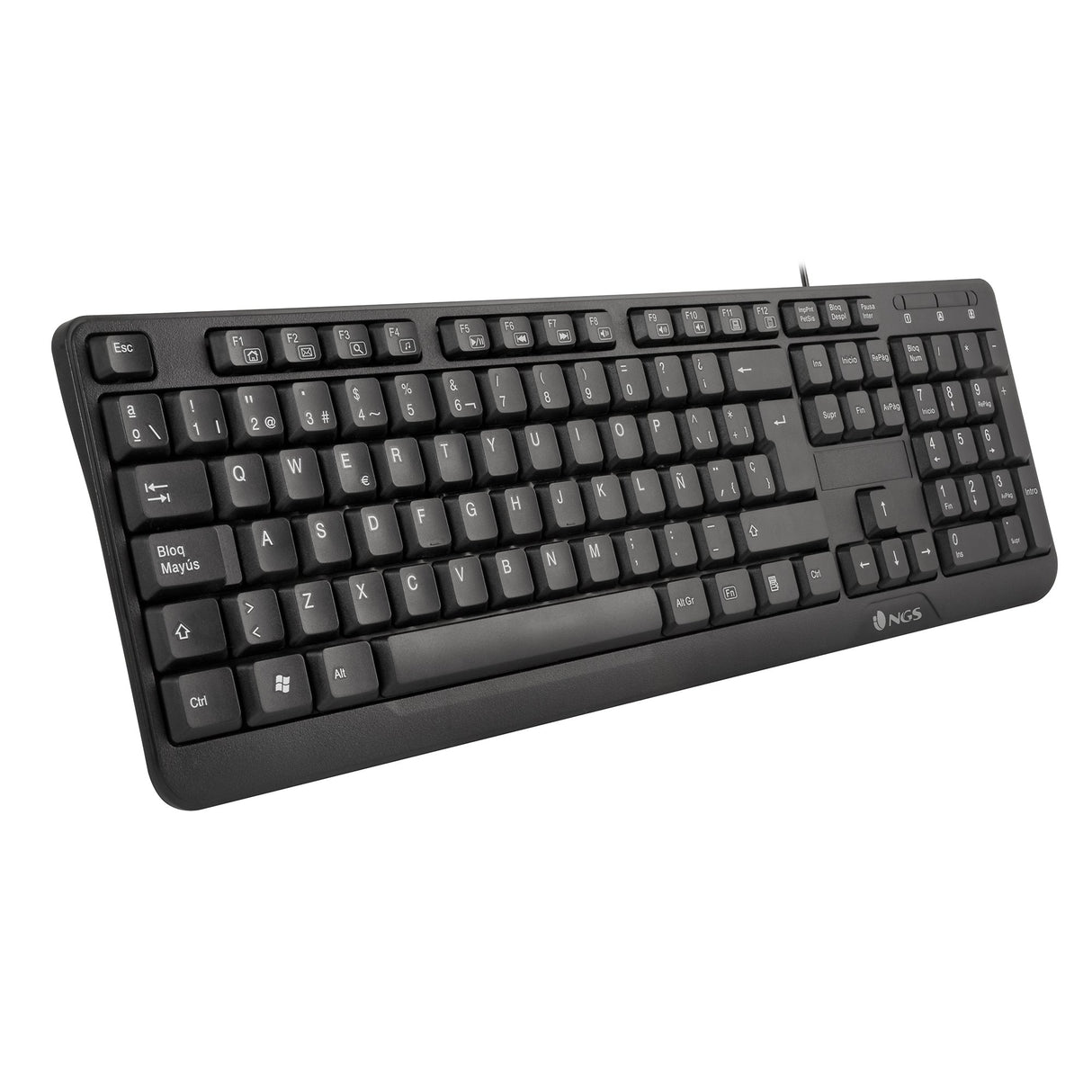 Clavier filaire NGS Funky V3 (Noir)