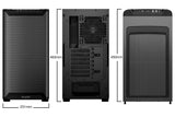 Boîtier PC - BE QUIET! - Pure Base 501 Airflow - Moyen Tour - Mini-ITX - Noir