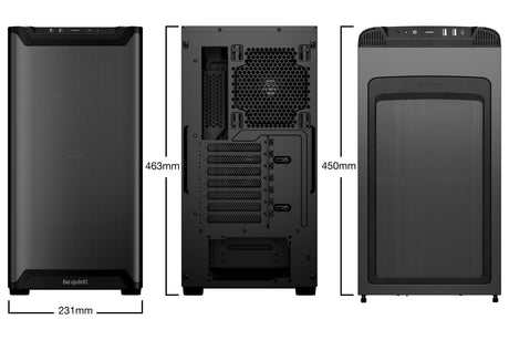 Boîtier PC - BE QUIET! - Pure Base 501 Airflow - Moyen Tour - Mini-ITX - Noir