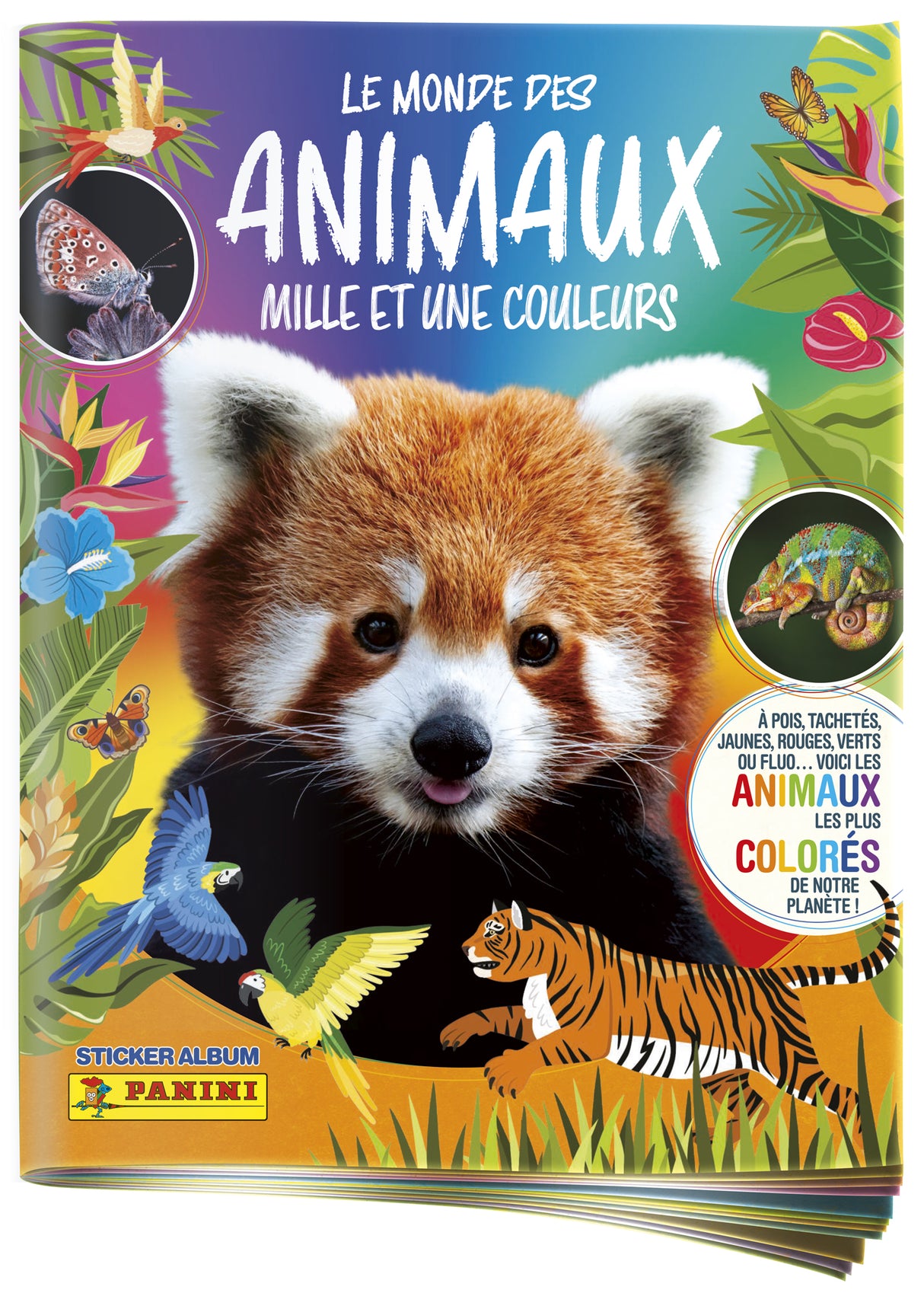 Pack de démarrage - PANINI - Animaux 2025 - Album + 3 pochettes - 15 stickers