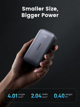 Batterie externe Slim - UGREEN - 10,000 mAh - Gris
