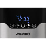Cafetiere filtre programmable avec carafe - MEDION - MD 18458 - isotherme - 900W - 1,2 L
