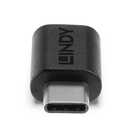 Adaptateur USB-C Lindy vers USB-C (Noir)