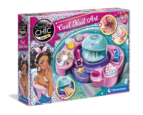 Clementoni - Crazy Chic - Cool nail art - Atelier des ongles