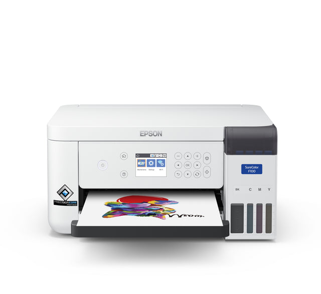 Imprimante a sublimation EPSON SC F100 - A4 économique - USB 2.0 - LAN - Wi-Fi