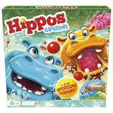 Hippos gloutons, jeu de société enfant, jeu de plateau, des 4 ans, pour 2 a 4 joueurs, Hasbro Gaming