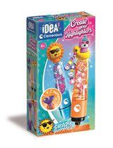 CLEMENTONI - Crée tes fluos - Mini atelier des Fluos - Crazy Summer - 2 Fluos