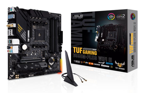 Carte mere - ASUS - TUF GAMING B550M-PLUS WIFI II - AMD B550 - Emplacement AM4 micro ATX