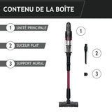Hoover HF1 Plus Flex - Aspirateur Balai sans Fil avec Tube Flexible HF1P10HX - Léger & Puissant - Turbo Mode - Brosse Anti-Twist LED