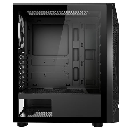 Boitier Moyen Tour ATX iTek Rock Evo RGB avec panneau vitré (Noir)
