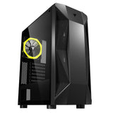 Boitier Moyen Tour ATX iTek Rock Evo RGB avec panneau vitré (Noir)