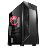 Boitier Moyen Tour ATX iTek Rock Evo RGB avec panneau vitré (Noir)