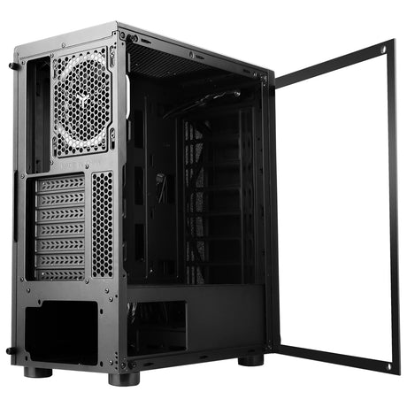 Boitier Moyen Tour ATX iTek Rock Evo RGB avec panneau vitré (Noir)