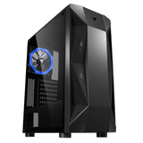 Boitier Moyen Tour ATX iTek Rock Evo RGB avec panneau vitré (Noir)