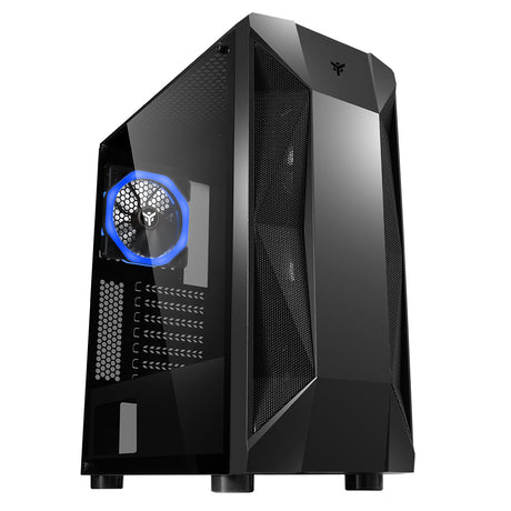 Boitier Moyen Tour ATX iTek Rock Evo RGB avec panneau vitré (Noir)