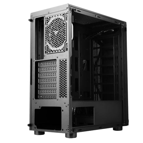 Boitier Moyen Tour ATX iTek Rock Evo RGB avec panneau vitré (Noir)