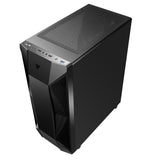 Boitier Moyen Tour ATX iTek Rock Evo RGB avec panneau vitré (Noir)