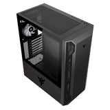 Boitier Moyen Tour ATX iTek Vertibra X210 RGB avec panneau vitré (Noir)